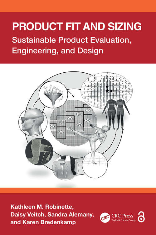 Book cover of Product Fit and Sizing: Sustainable Product Evaluation, Engineering, and Design