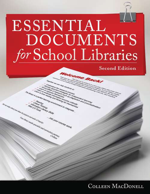 Book cover of Essential Documents for School Libraries (2)