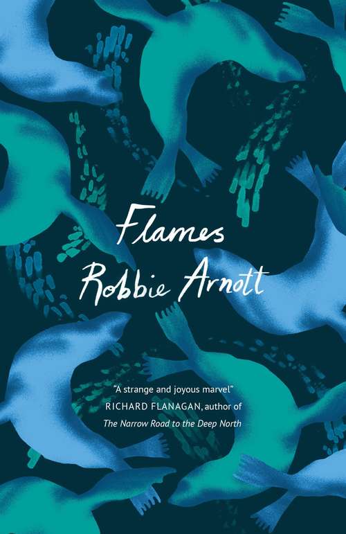 Book cover of Flames: The wild debut novel you need to read this year (Main)