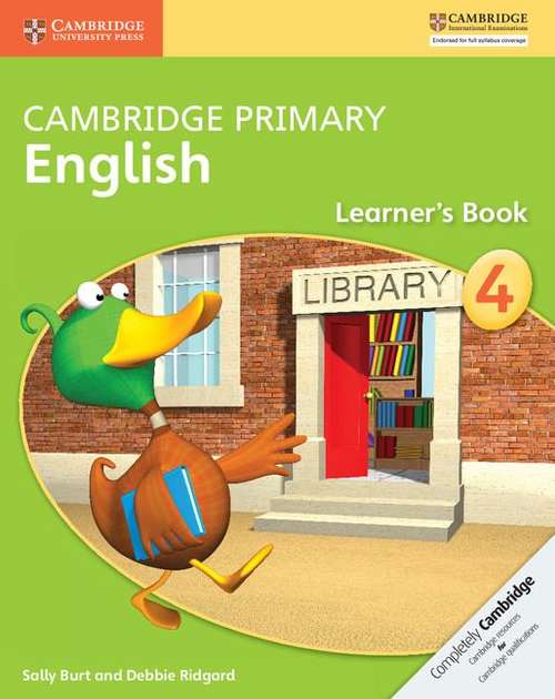 Book cover of Cambridge Primary English. Learner's Book Stage 4 (Cambridge Primary English Ser. (PDF))