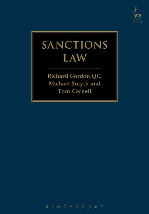 Book cover of Sanctions Law