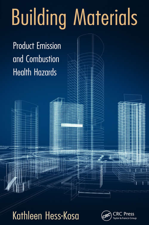 Book cover of Building Materials: Product Emission and Combustion Health Hazards