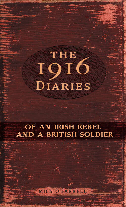 Book cover of The 1916 Diaries of an Irish Rebel and a British Soldier: of an Irish Rebel and a British Soldier