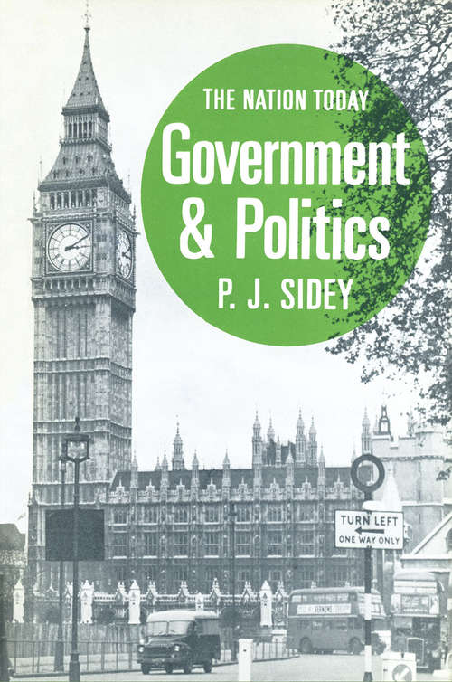 Book cover of Government & Politics (1st ed. 1966) (Nation Today)