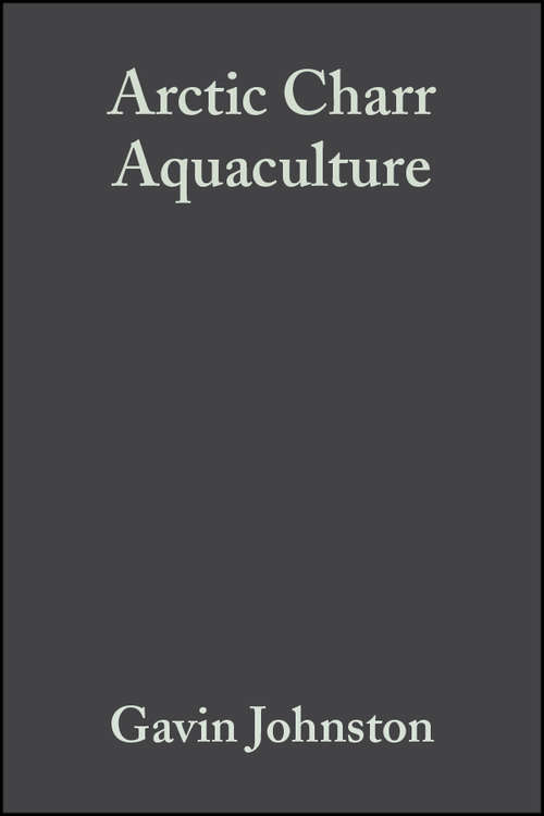 Book cover of Arctic Charr Aquaculture