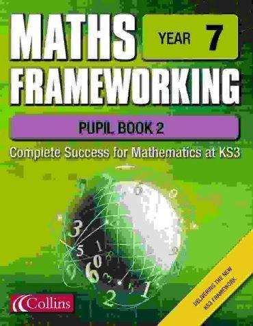 Book cover of Maths Frameworking: Year 7, Pupil Book 2 (1st edition) (PDF)
