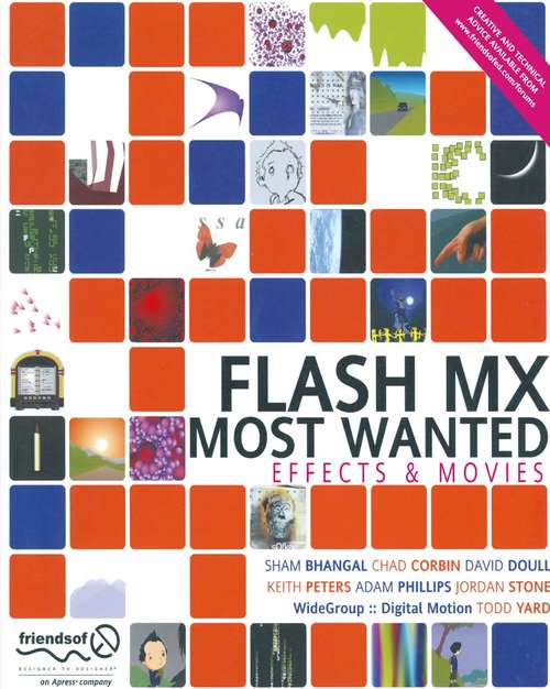 Book cover of Flash MX Most Wanted (1st ed.)