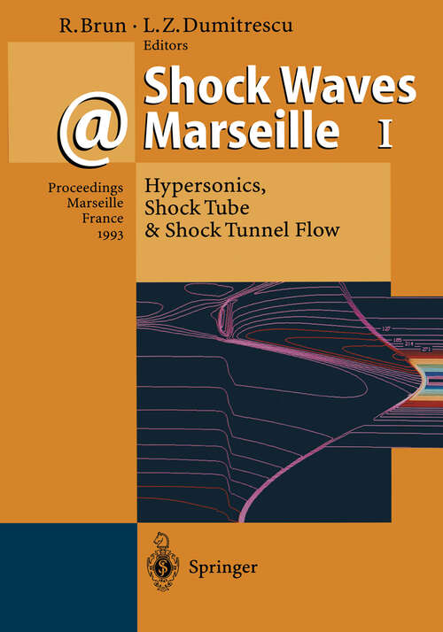 Book cover of Shock Waves @ Marseille I: Hypersonics, Shock Tube & Shock Tunnel Flow (1995)