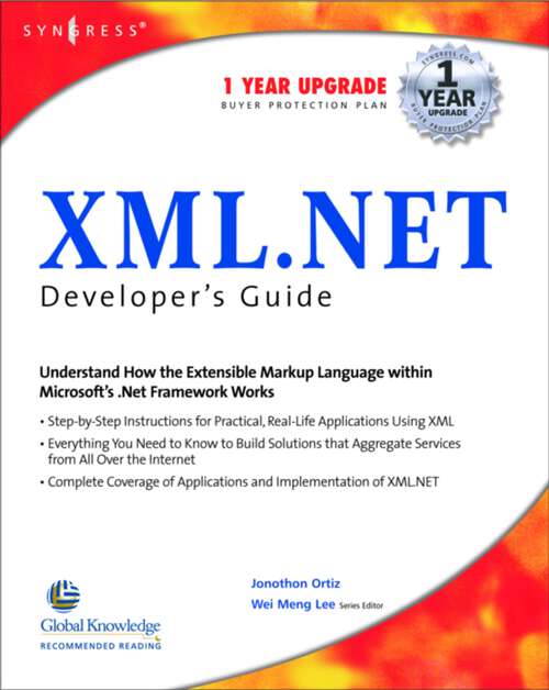 Book cover of XML Net Developers Guide