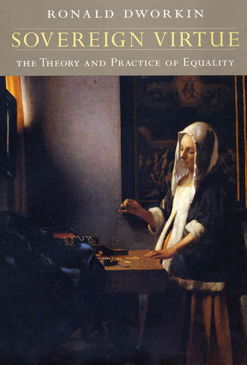 Book cover of Sovereign Virtue: The Theory and Practice of Equality