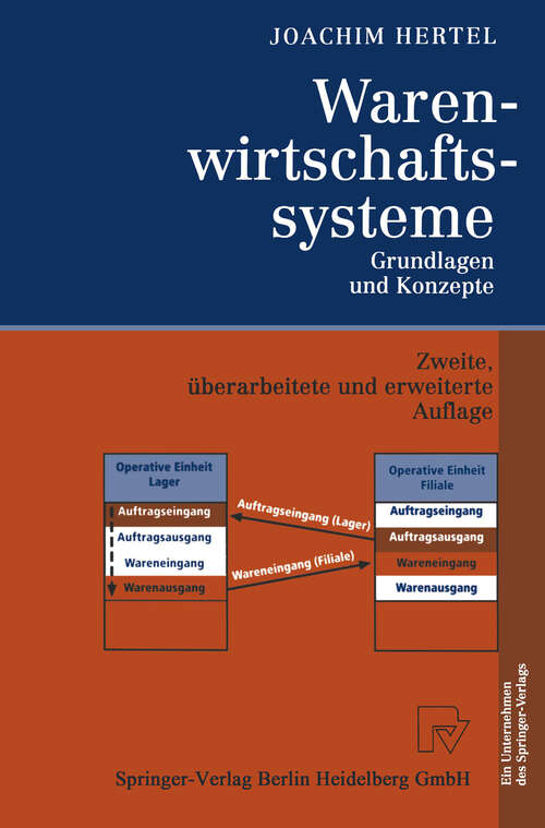 Book cover of Warenwirtschaftssysteme: Grundlagen und Konzepte (2. Aufl. 1997)