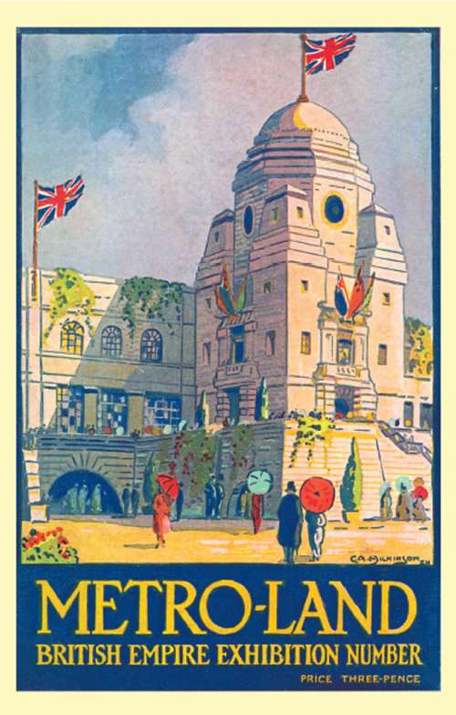 Book cover of METRO-LAND: BRITISH EMPIRE EXHIBITION NUMBER