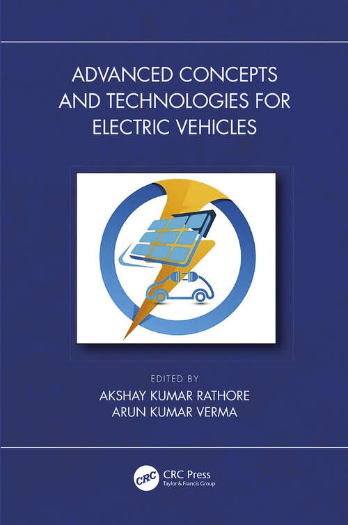 Book cover of Advanced Concepts and Technologies for Electric Vehicles