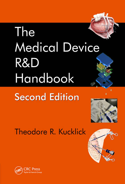 Book cover of The Medical Device R&D Handbook (2)