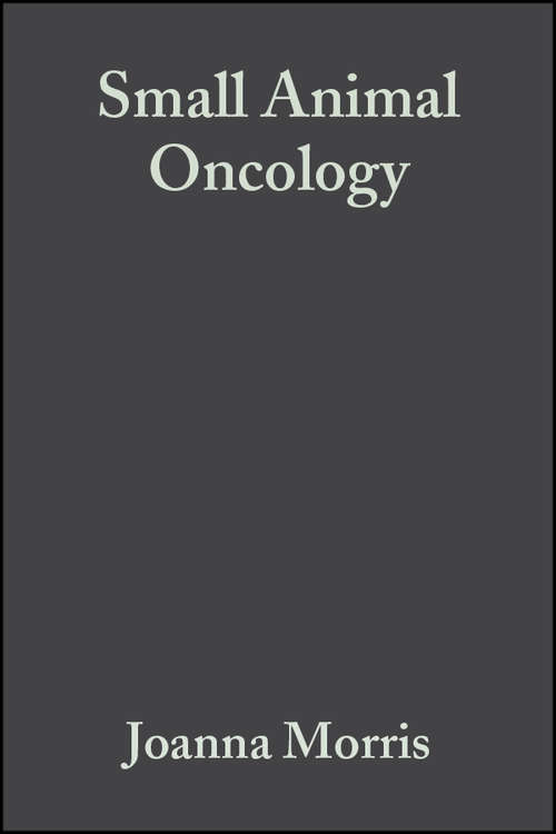 Book cover of Small Animal Oncology