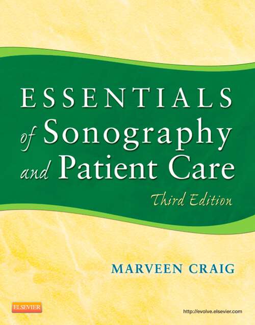 Book cover of Essentials of Sonography and Patient Care - E-Book: Essentials of Sonography and Patient Care - E-Book (3)