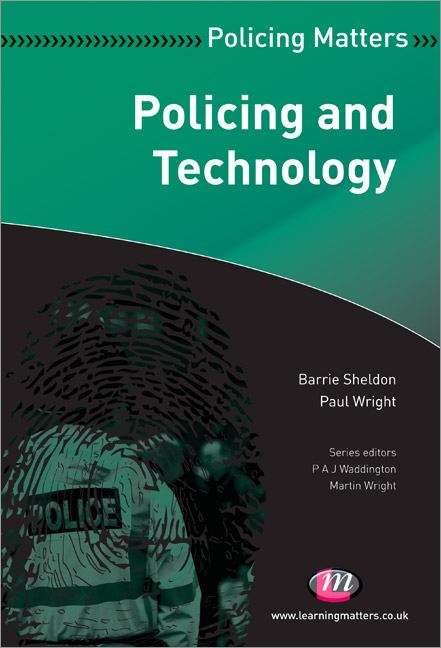 Book cover of Policing and Technology
