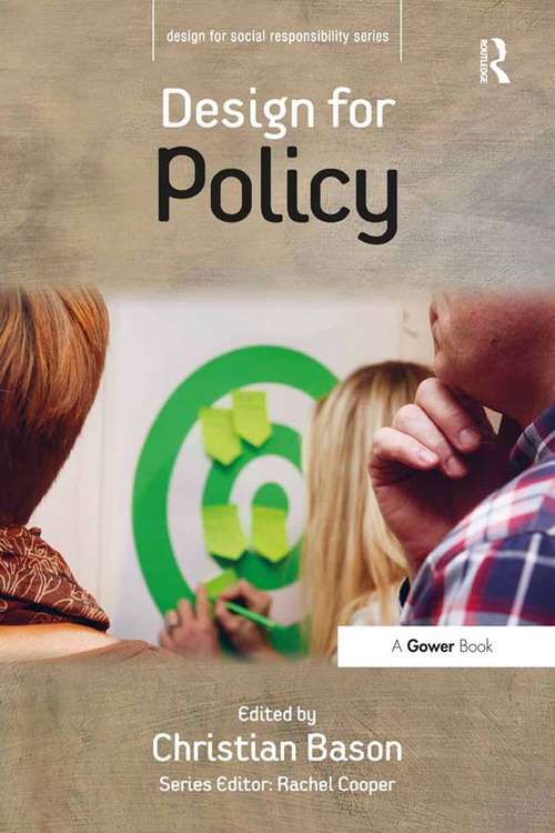 Book cover of Design for Policy (Design for Social Responsibility)