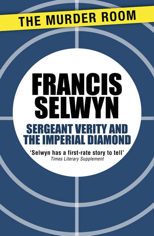 Book cover of Sergeant Verity and the Imperial Diamond (Sergeant Verity)