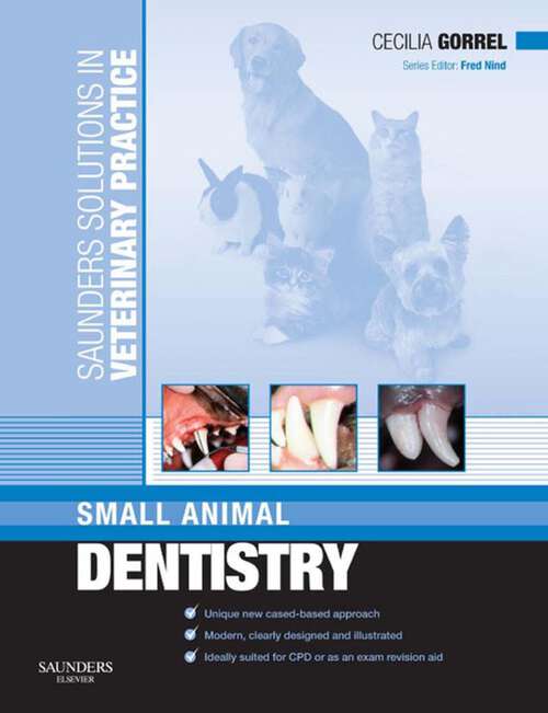 Book cover of Saunders Solutions in Veterinary Practice: Small Animal Dentistry (Saunders Solutions in Veterinary Practice)