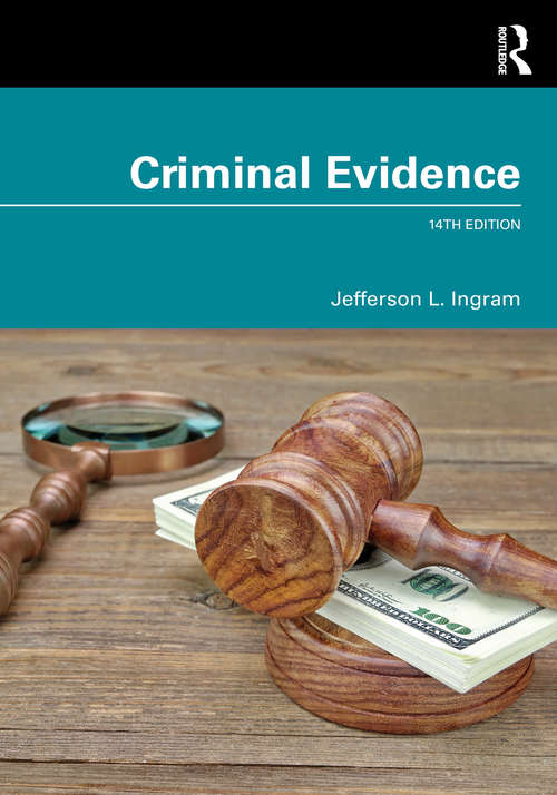 Book cover of Criminal Evidence (14)