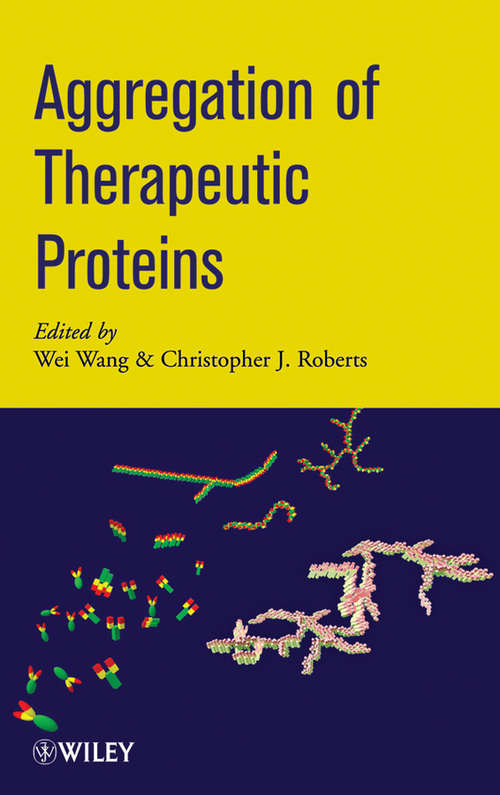 Book cover of Aggregation of Therapeutic Proteins