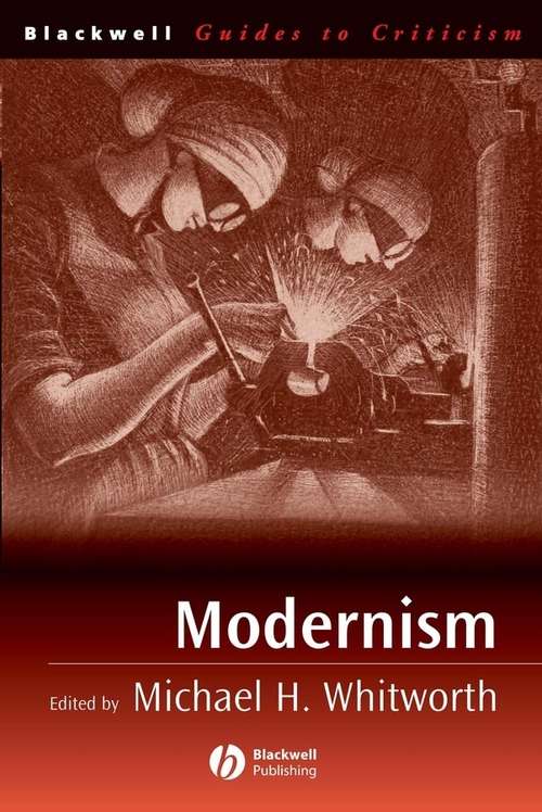 Book cover of Modernism (Blackwell Guides to Criticism)