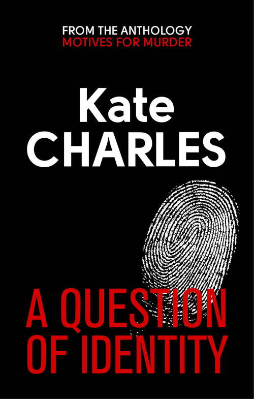 Book cover of A Question of Identity