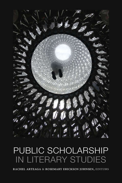 Book cover of Public Scholarship in Literary Studies