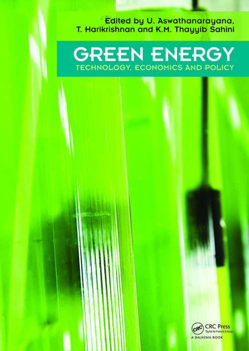 Book cover of Green Energy: Technology, Economics and Policy