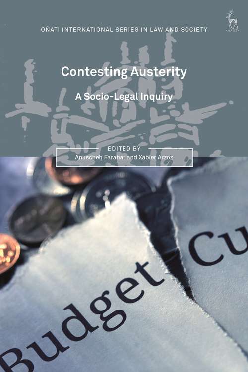 Book cover of Contesting Austerity: A Socio-Legal Inquiry (Oñati International Series in Law and Society)