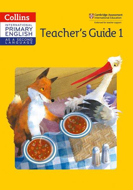 Book cover of Collins Cambridge International Primary English as a Second Language: Teacher's Guide 1 (PDF)