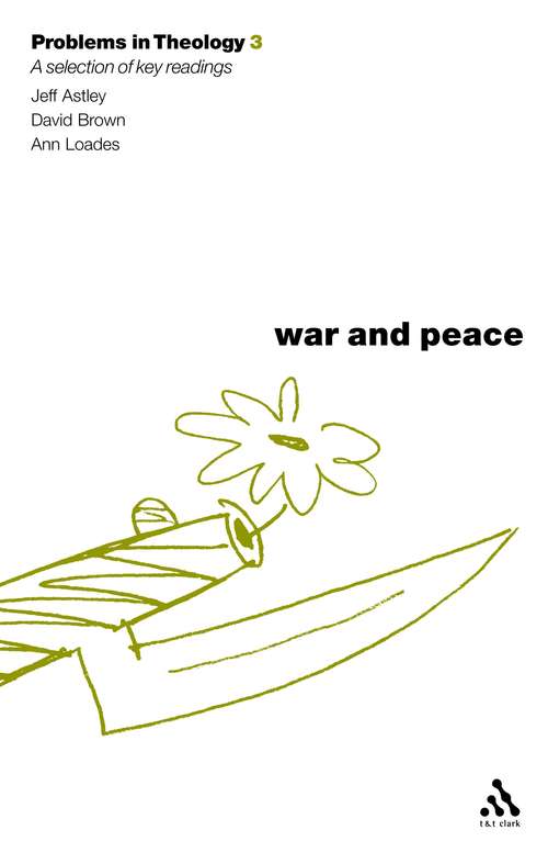 Book cover of War and Peace (Problems in Theology)