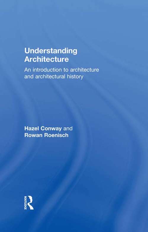 Book cover of Understanding Architecture