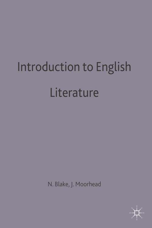 Book cover of Introduction to English Language (1st ed. 1993)