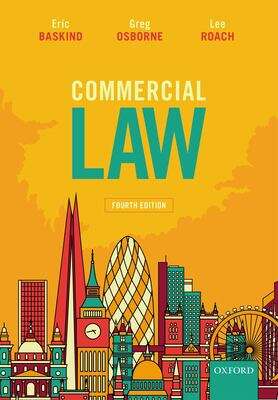 Book cover of Commercial Law (PDF) ((4th edition))