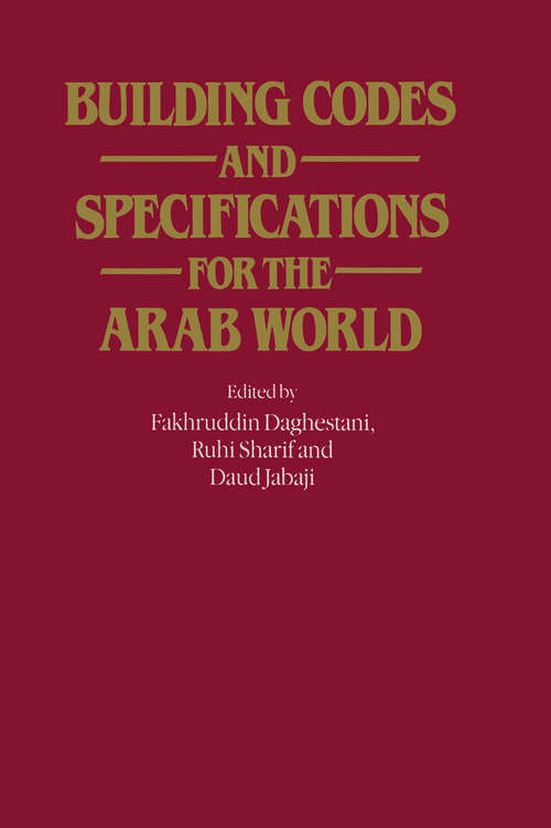 Book cover of Building Codes and Specifications for the Arab World (1st ed. 1983)