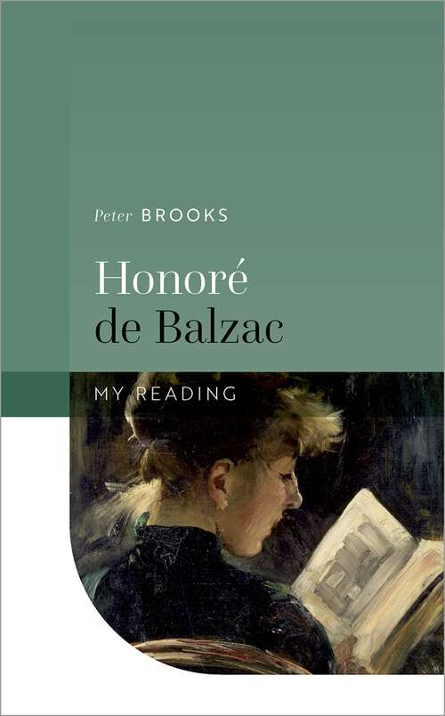 Book cover of Honoré de Balzac (My Reading)