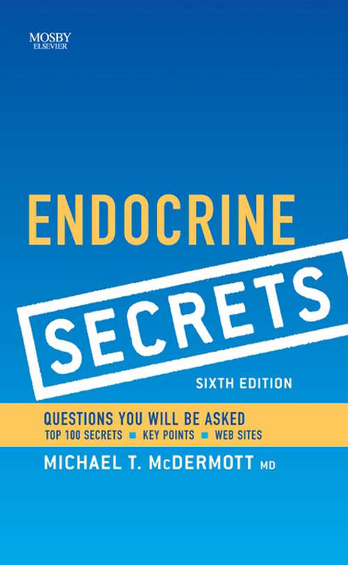 Book cover of Endocrine Secrets E-book (6) (Secrets)