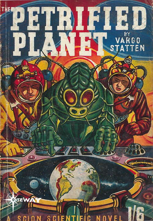 Book cover of The Petrified Planet