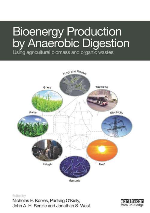 Book cover of Bioenergy Production by Anaerobic Digestion: Using Agricultural Biomass and Organic Wastes (Routledge Studies in Bioenergy)