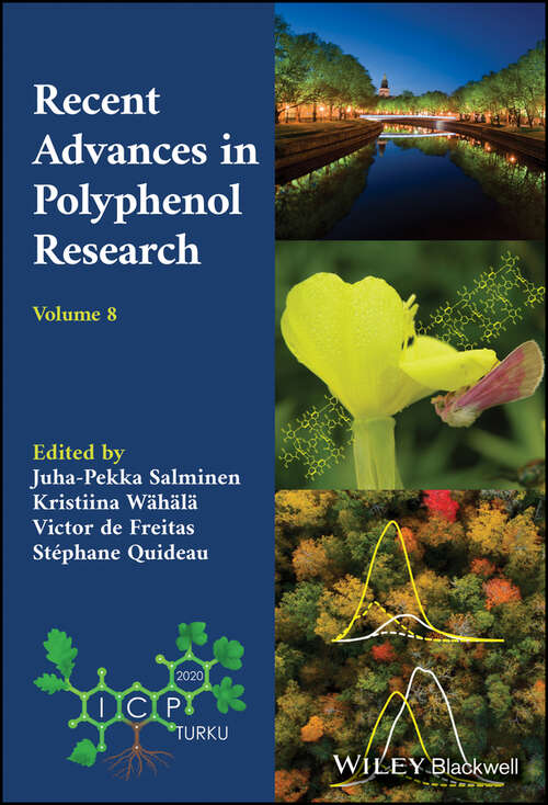 Book cover of Recent Advances in Polyphenol Research, Volume 8