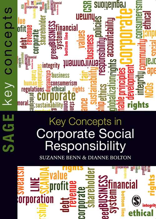 Book cover of Key Concepts in Corporate Social Responsibility (SAGE Key Concepts series)