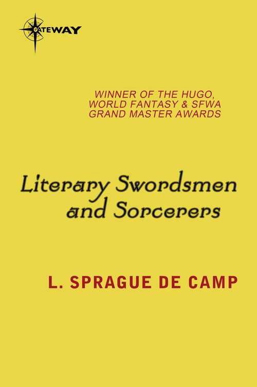 Book cover of Literary Swordsmen and Sorcerers