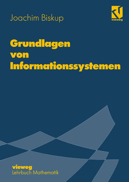Book cover of Grundlagen von Informationssystemen (1995)