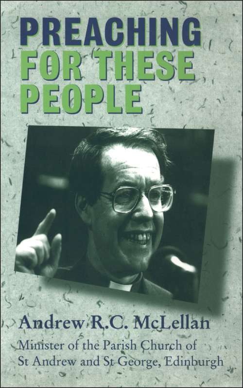 Book cover of Preaching for these People