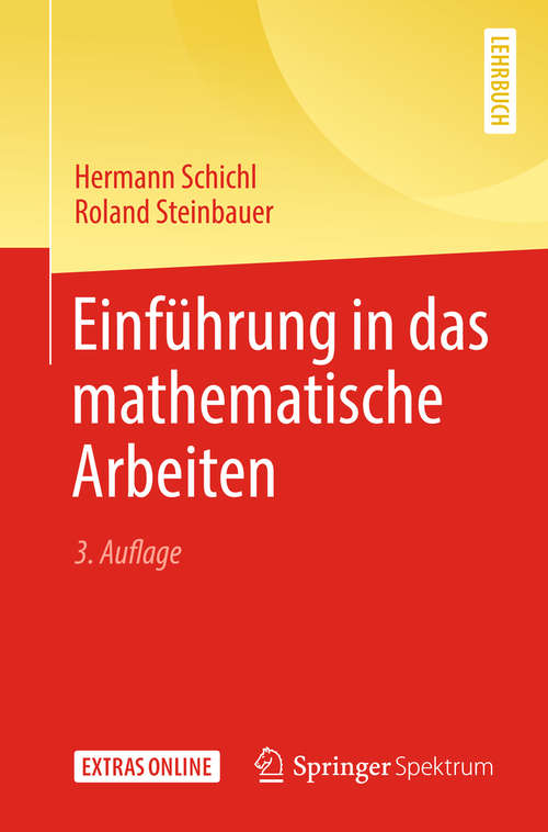 Book cover of Einführung in das mathematische Arbeiten