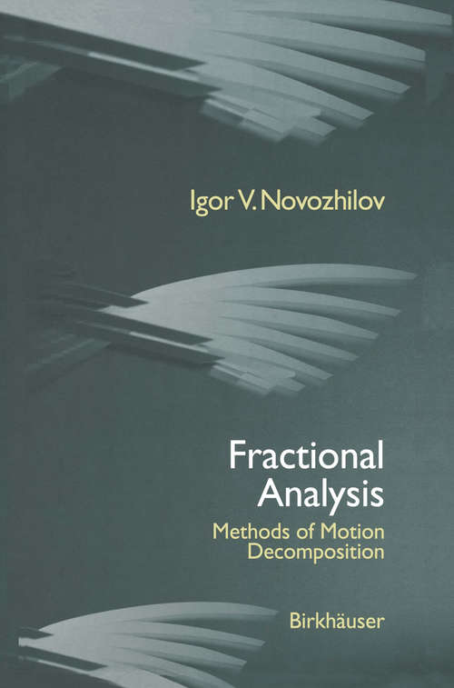 Book cover of Fractional Analysis: Methods of Motion Decomposition (1997)