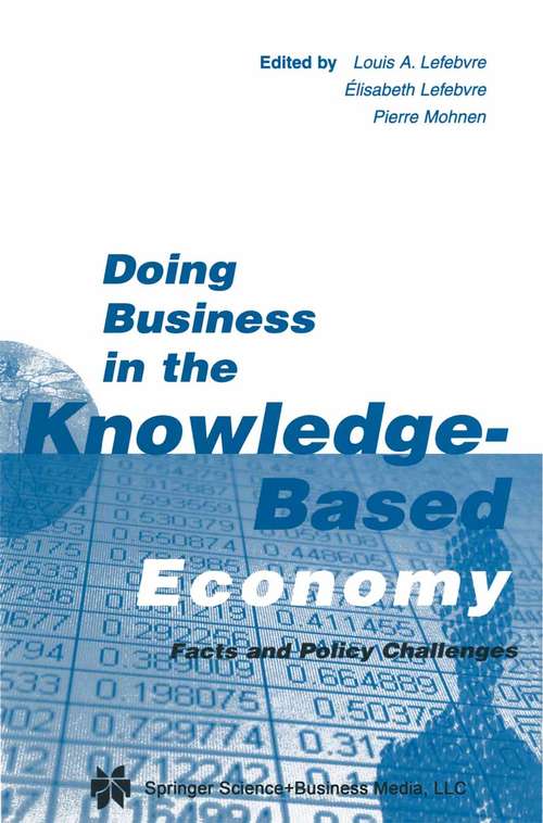 Book cover of Doing Business in the Knowledge-Based Economy: Facts and Policy Challenges (2001)