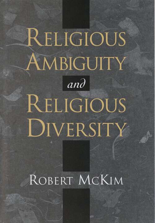 Book cover of Religious Ambiguity and Religious Diversity